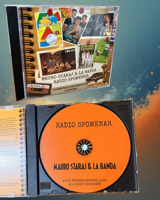 CD - Mauro Staraj & La Banda - Radio Spomenar