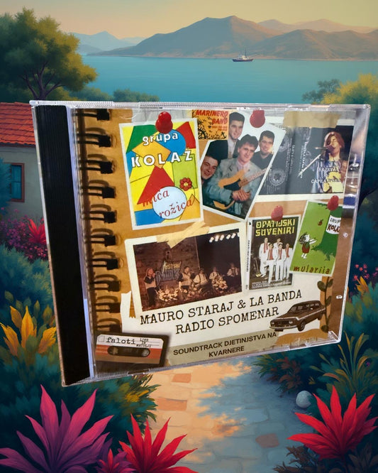 CD - Mauro Staraj & La Banda - Radio Spomenar