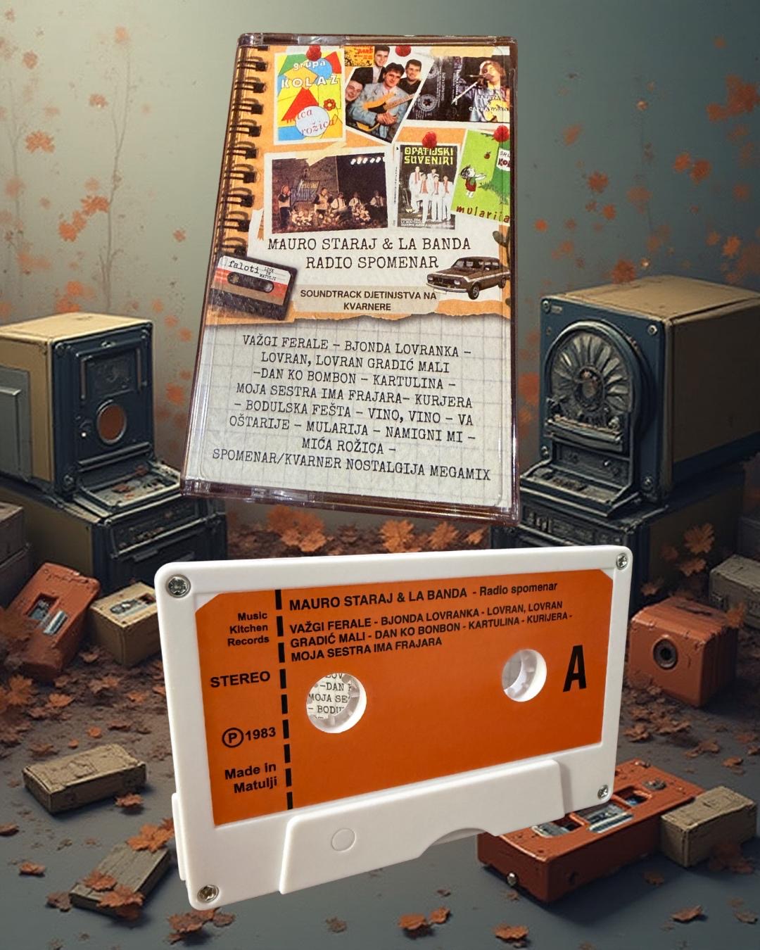 Kazeta (USB) - Mauro Staraj & La Banda - Radio Spomenar (LIMITED EDITION)